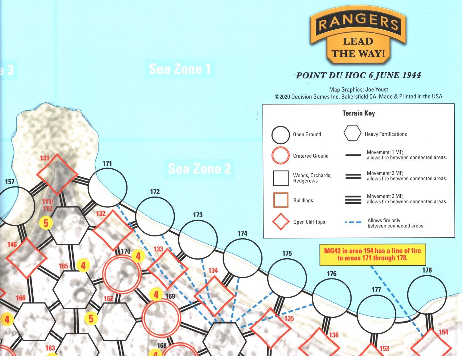 Strategy & Tactics #323: Rangers: Lead the Way! Pointe Du Hoc, 6 June 1944 (Solitaire)
