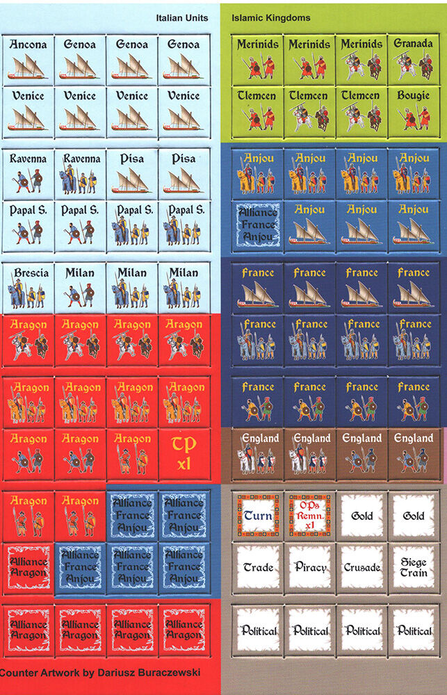 Strategy & Tactics #330: Mediterranean Empires - Struggle for the Middle Sea, 1281-1350