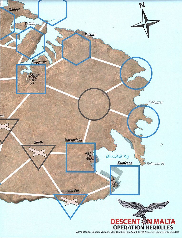 Strategy & Tactics #335: Malta Invasion 1942 – Descent on Malta (Solitaire)
