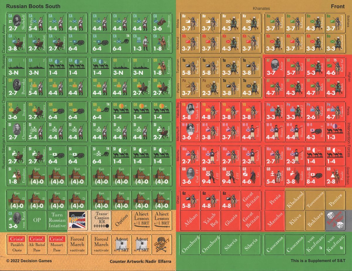 Strategy & Tactics #338: Russian Boots South - Conquest of Central Asia