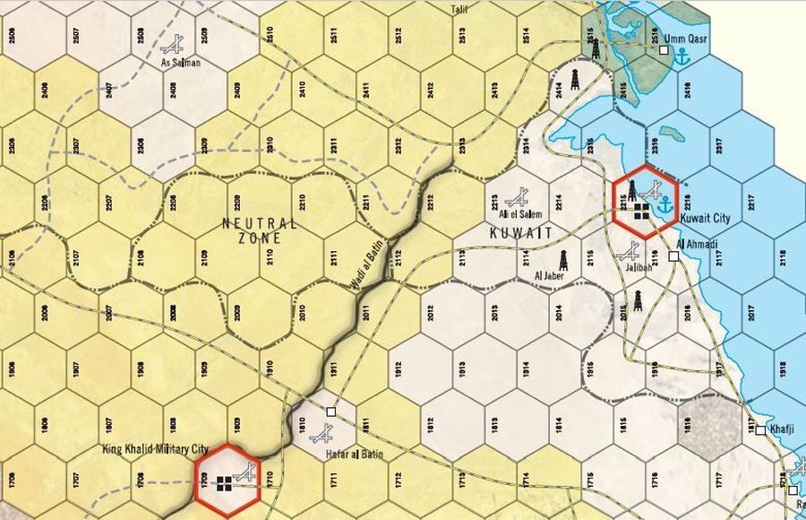 Strategy & Tactics #339: Saddam Moves South: What If?