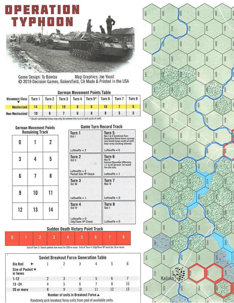 World at War #65: Operation Typhoon (Solitaire)