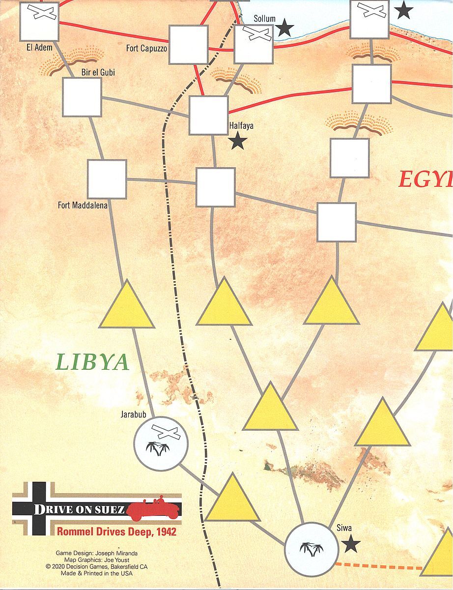 World at War #78: Drive on Suez, Rommel Drives Deep 1942 (Solitaire)