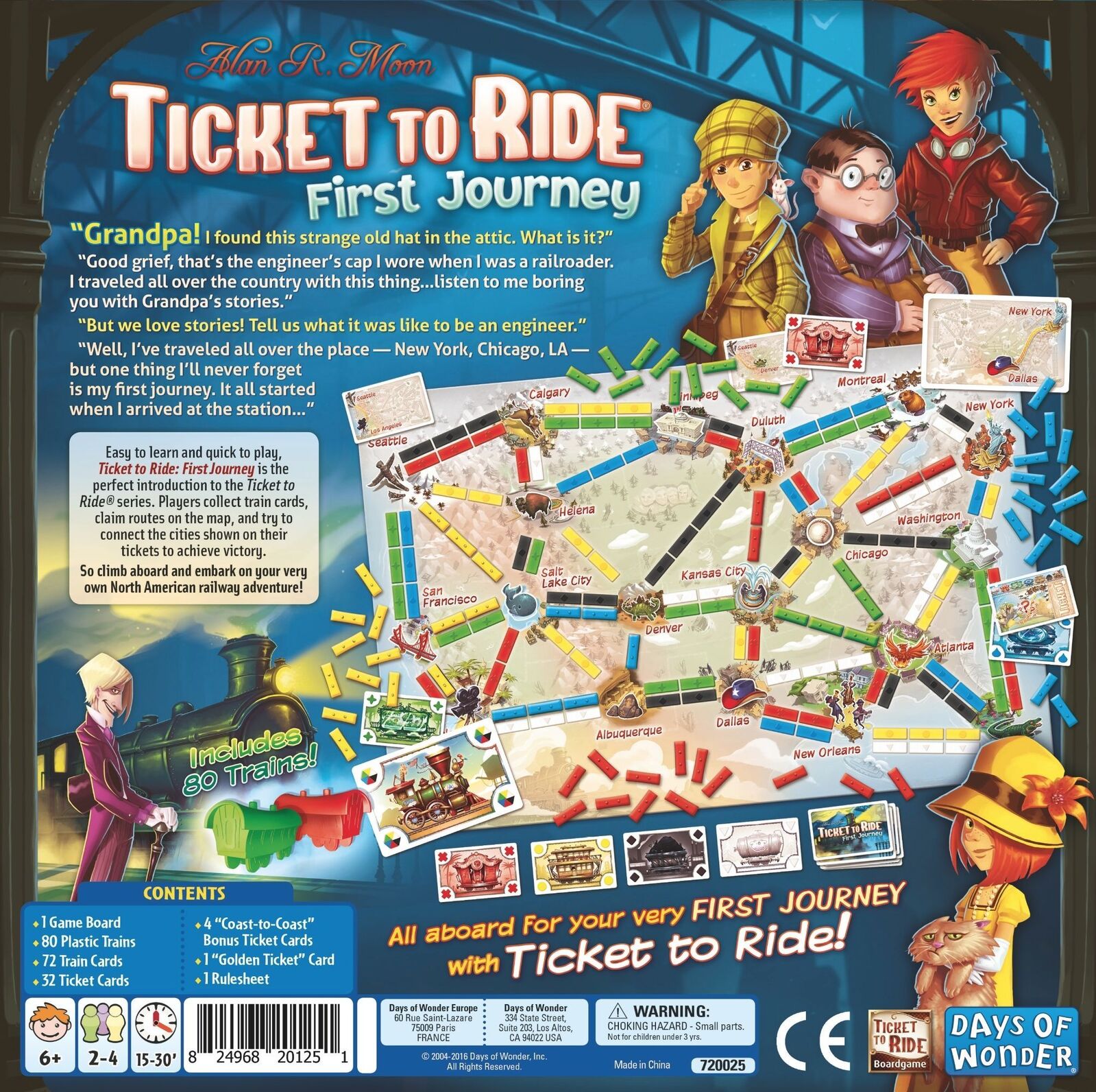 Ticket to Ride: First Journey - US