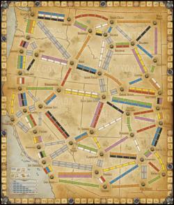 Ticket To Ride Map Collection 6: France + Old West