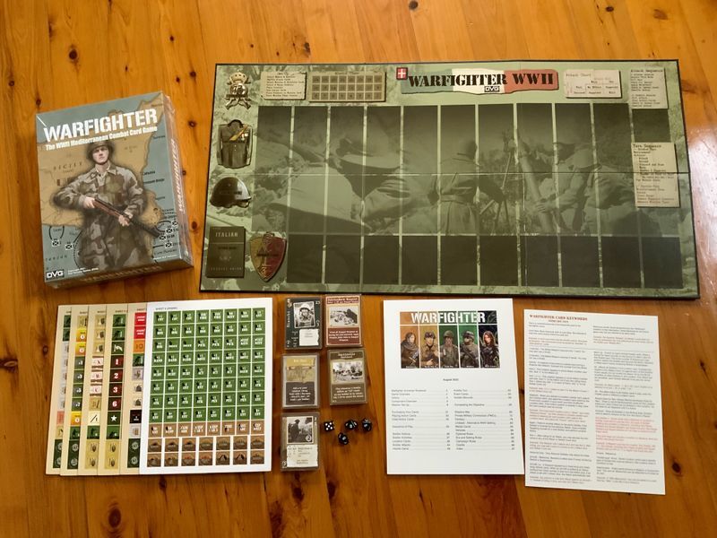  Warfighter: The WWII Mediterranean Combat Card Game