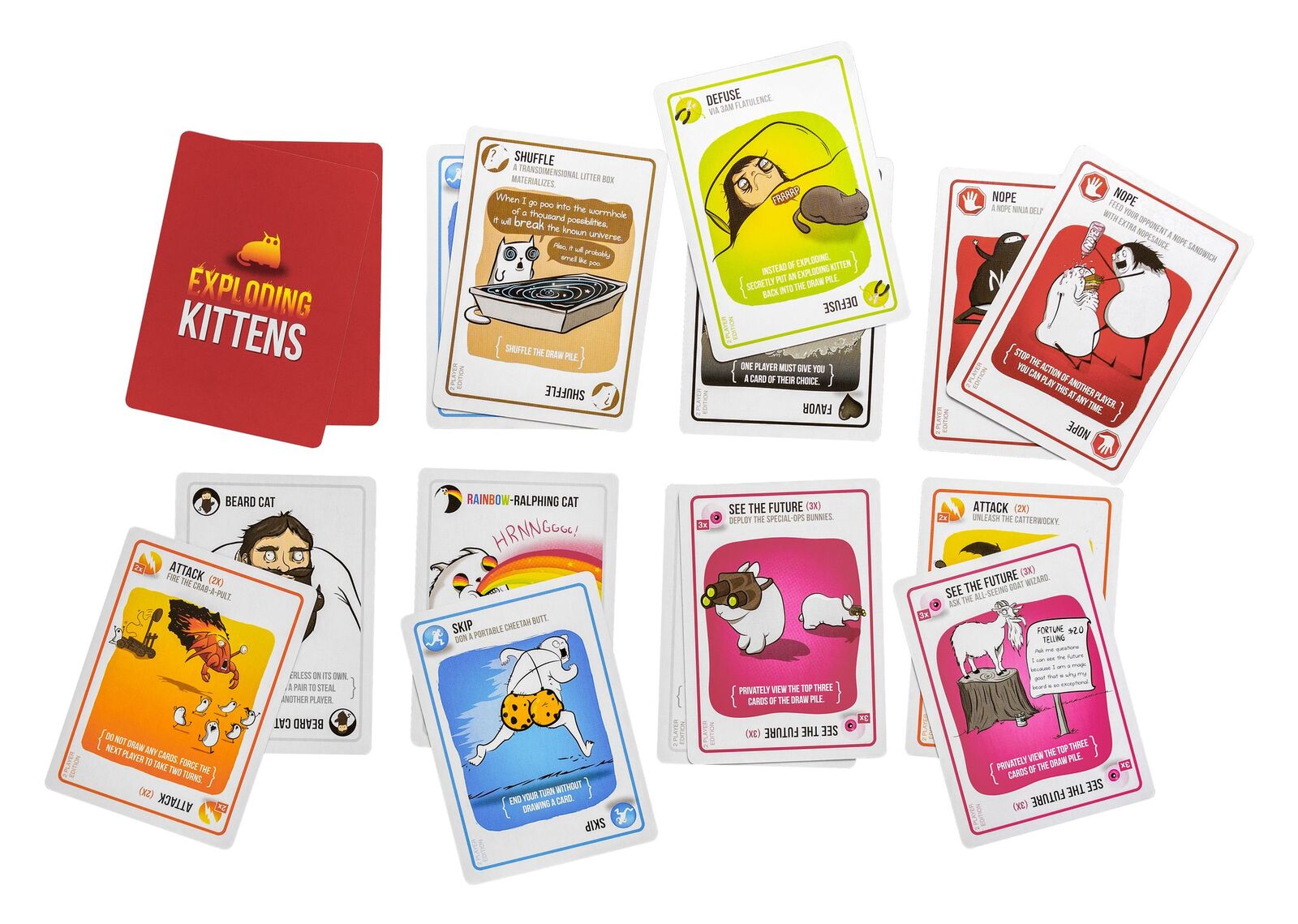 Exploding Kittens: 2 Player Edition