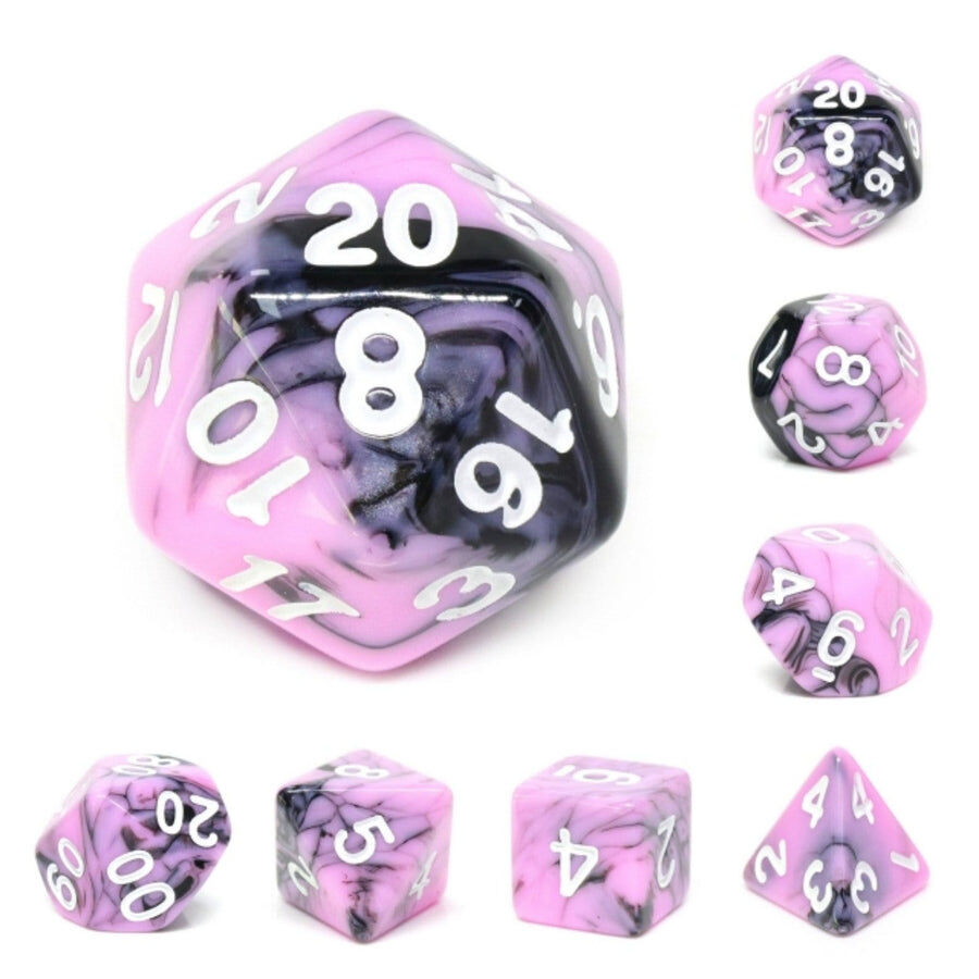 Blueberry Smoothie RPG Dice Set