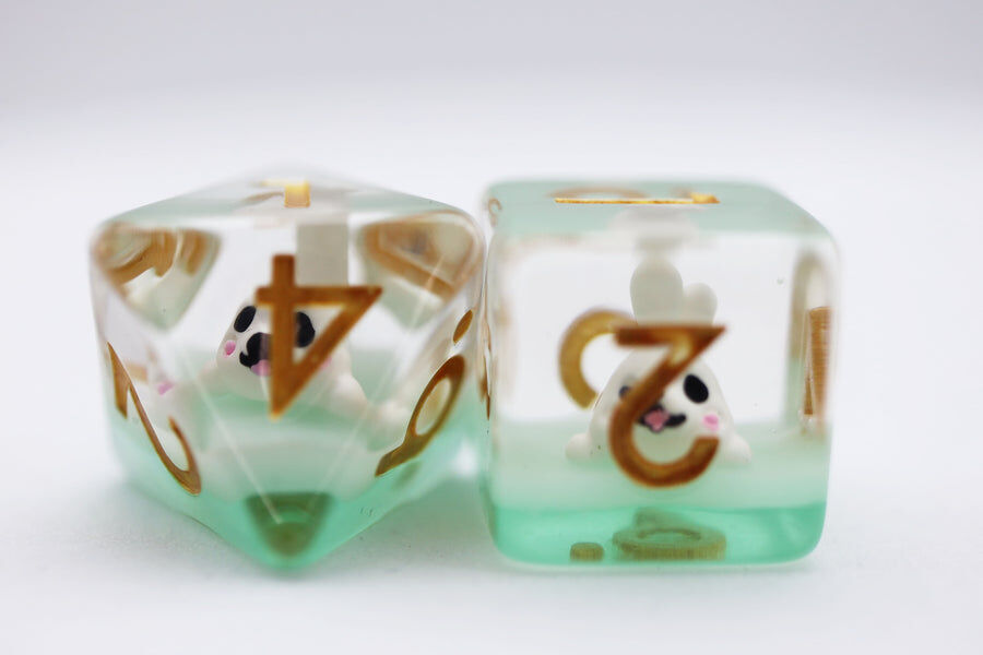 White Seal RPG Dice Set