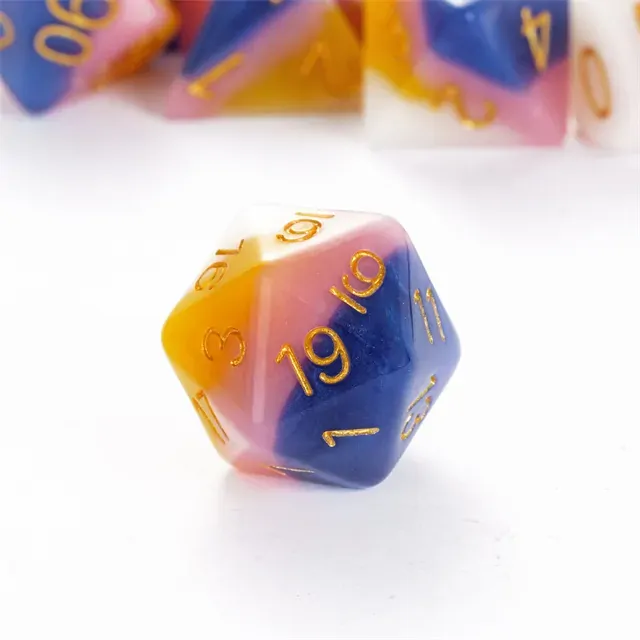Fruit Taffy RPG Dice Set