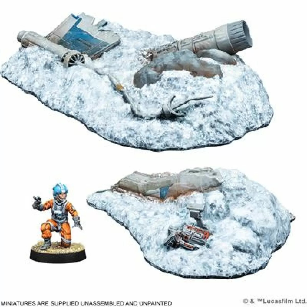 Star Wars: Legion — Crashed X-Wing Battlefield Expansion