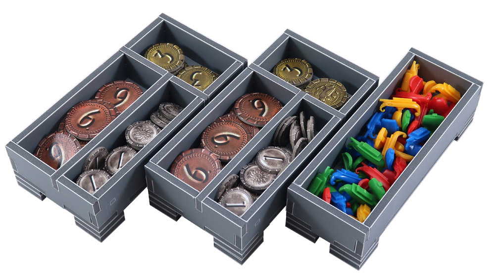 Folded Space Game Inserts: 7 Wonders (2nd Edition)