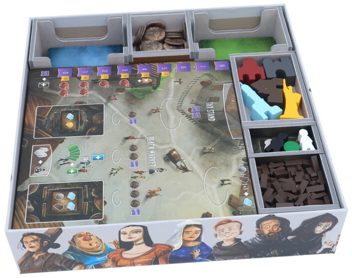 Folded Space Game Inserts: Architects of the West Kingdom Collector's Box