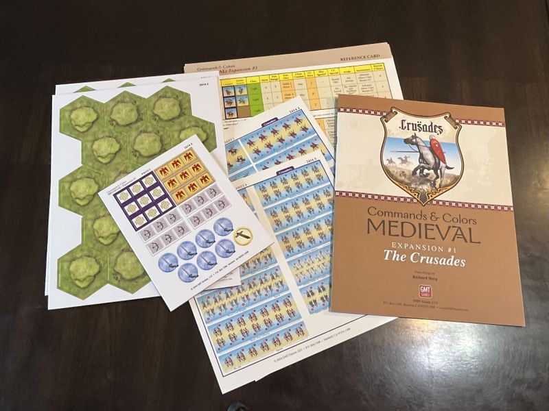 Commands & Colors Medieval - Expansion 1 Crusades Mid-Eastern Battles 1