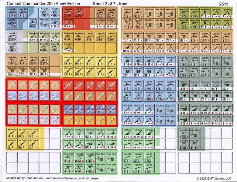 Combat Commander: Europe / Mediterranean 20th Anniversary Edition