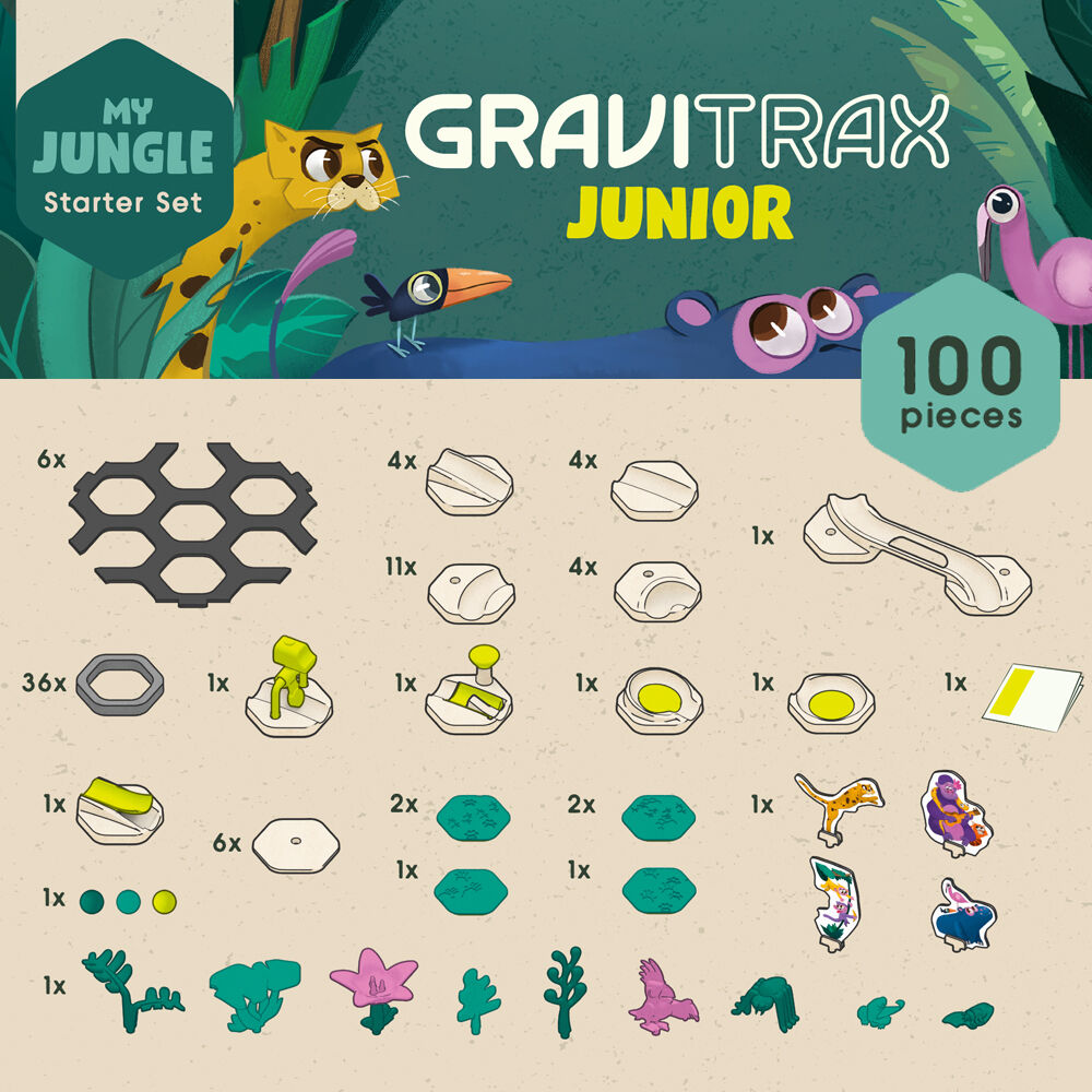 GraviTrax Junior: My Jungle Starter Set