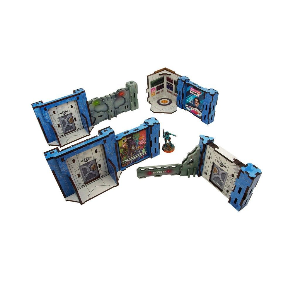 Infinity Scenery - District 5 Objective Room Mark 3 PREPAINTED (blue)