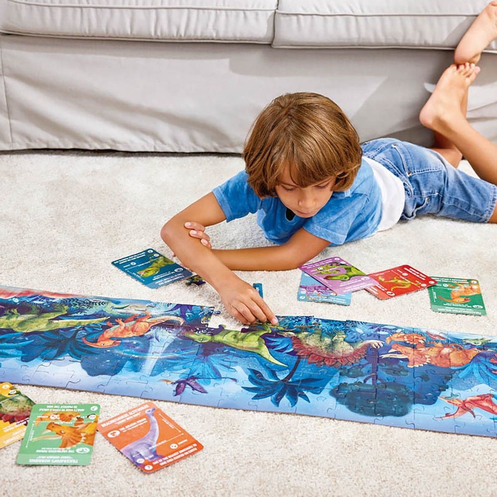 Hape: Dinosaurs Puzzle (1.5m Long)