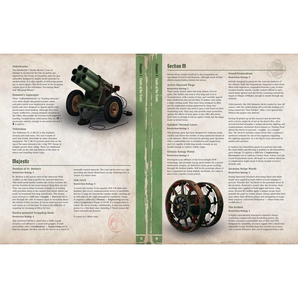 Achtung! Cthulhu RPG 2d20: D-Day - The Darkest Day