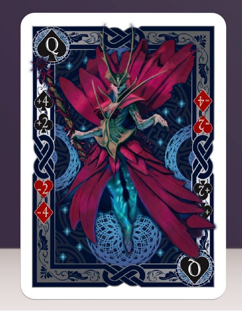 Legends of Avallen: Against the Faerie Queene Playing Cards