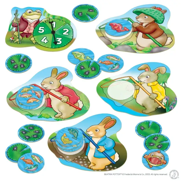 Orchard Games - Peter Rabbit Fish and Count