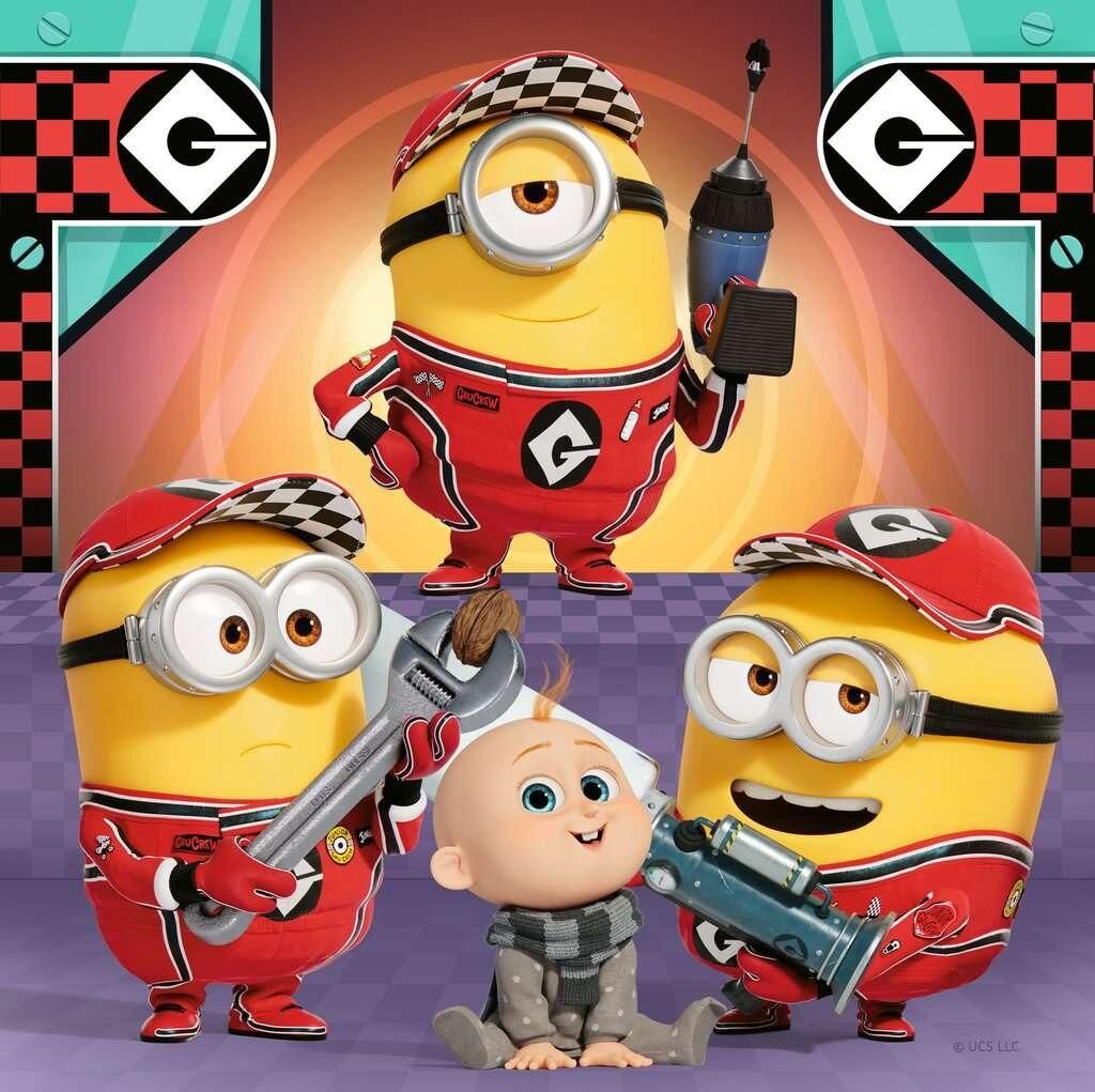 Despicable Me 4 Jigsaw Puzzle 3x49pc