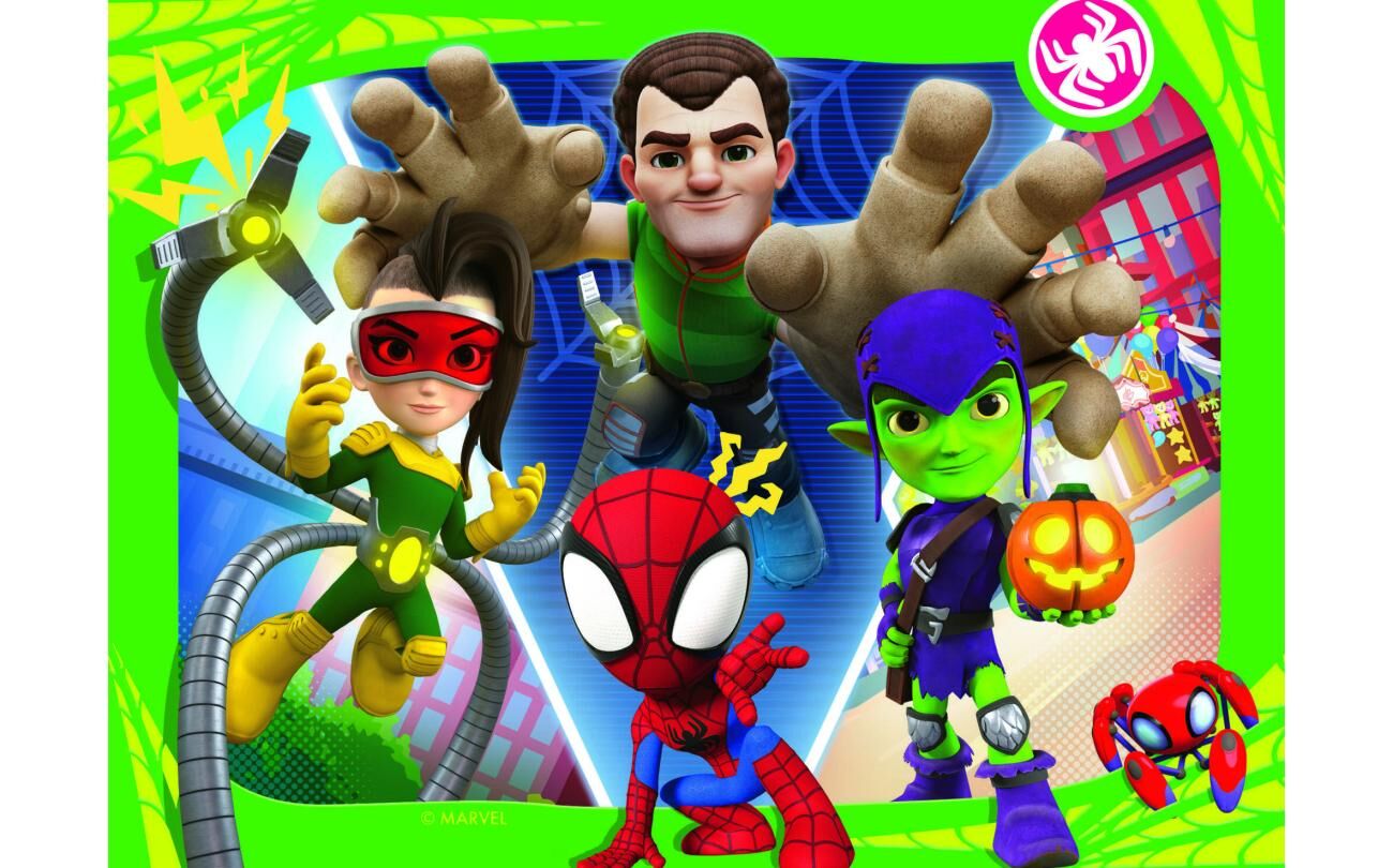 Spidey & His Amazing Friends Jigsaw Puzzle 12/16/20/24pc