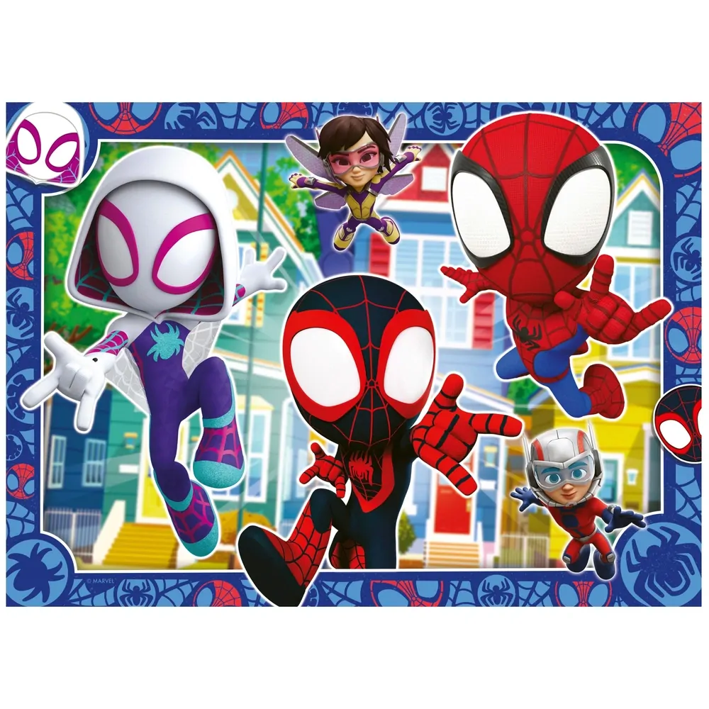 Spidey & His Friends Jigsaw Puzzle Bumper Pack 4x42