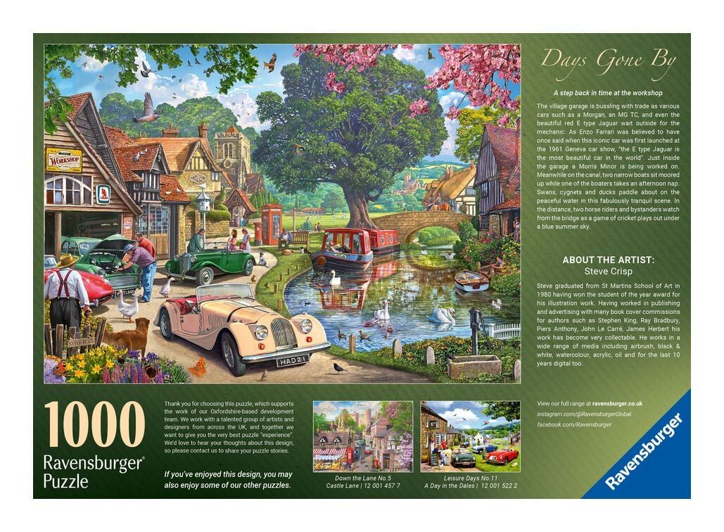 Days Gone by Jigsaw Puzzle 1000pc