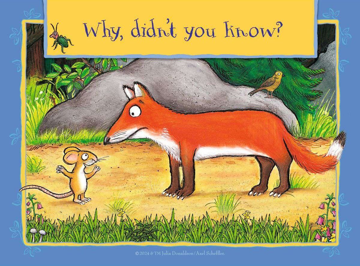 The Gruffalo Jigsaw Puzzles 12/16/20/24pc