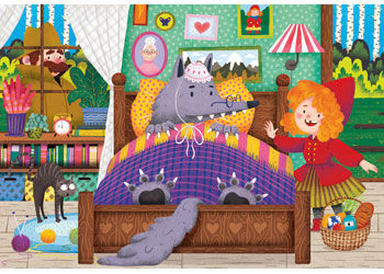 Fairytales Jigsaw Puzzles 2x12pc