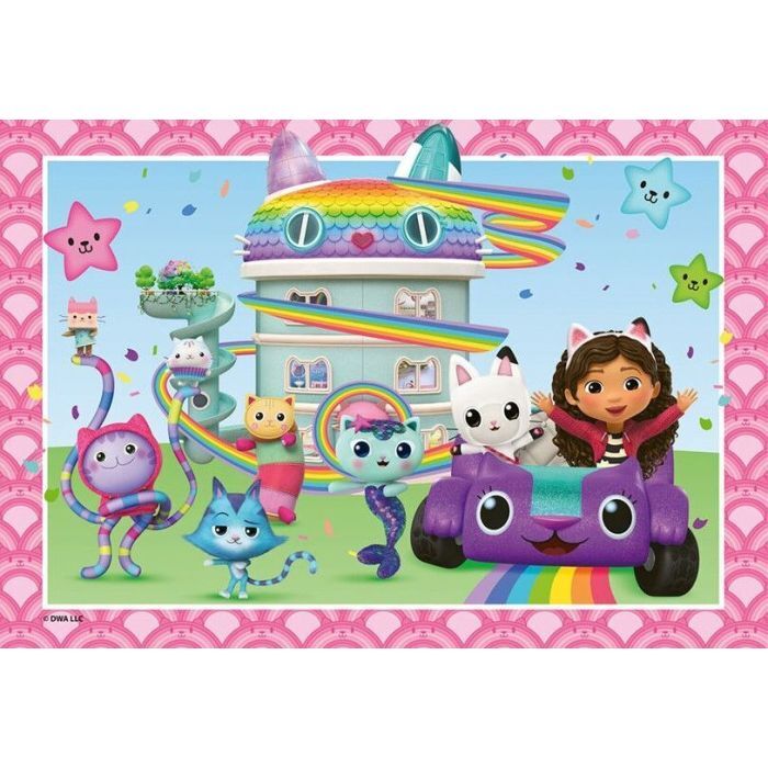 Gabby's Dollhouse Jigsaw Puzzle 2x24pc