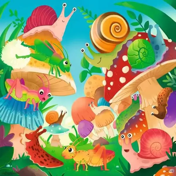 Bugs Bugs Bugs Jigsaw Puzzle 3x49pc