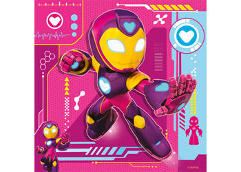 Iron Man & His Awesome Puzzle Friends 3x49 Pieces