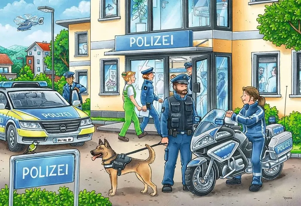 Ravensburger: Police at Work! 2x24pc