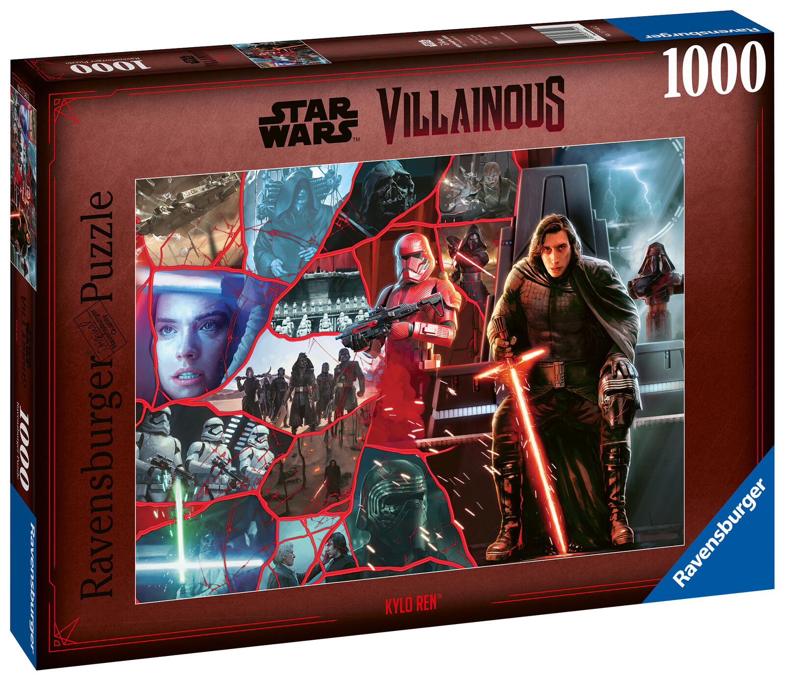 Ravensburger - Star Wars Villainous: Kylo Ren 1000pc