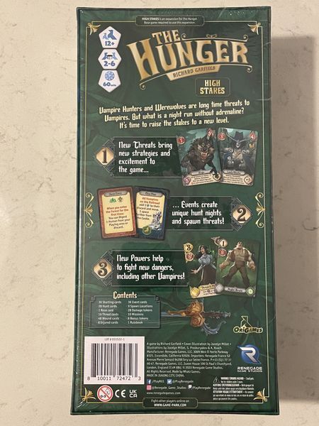 The Hunger - High Stakes Expansion