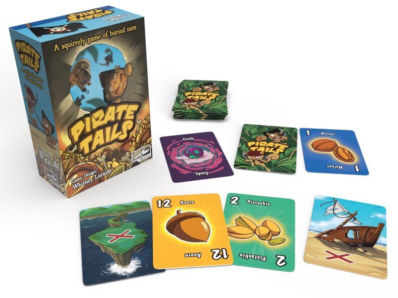Pirate Tails: A squirrely Game of Buried Nuts