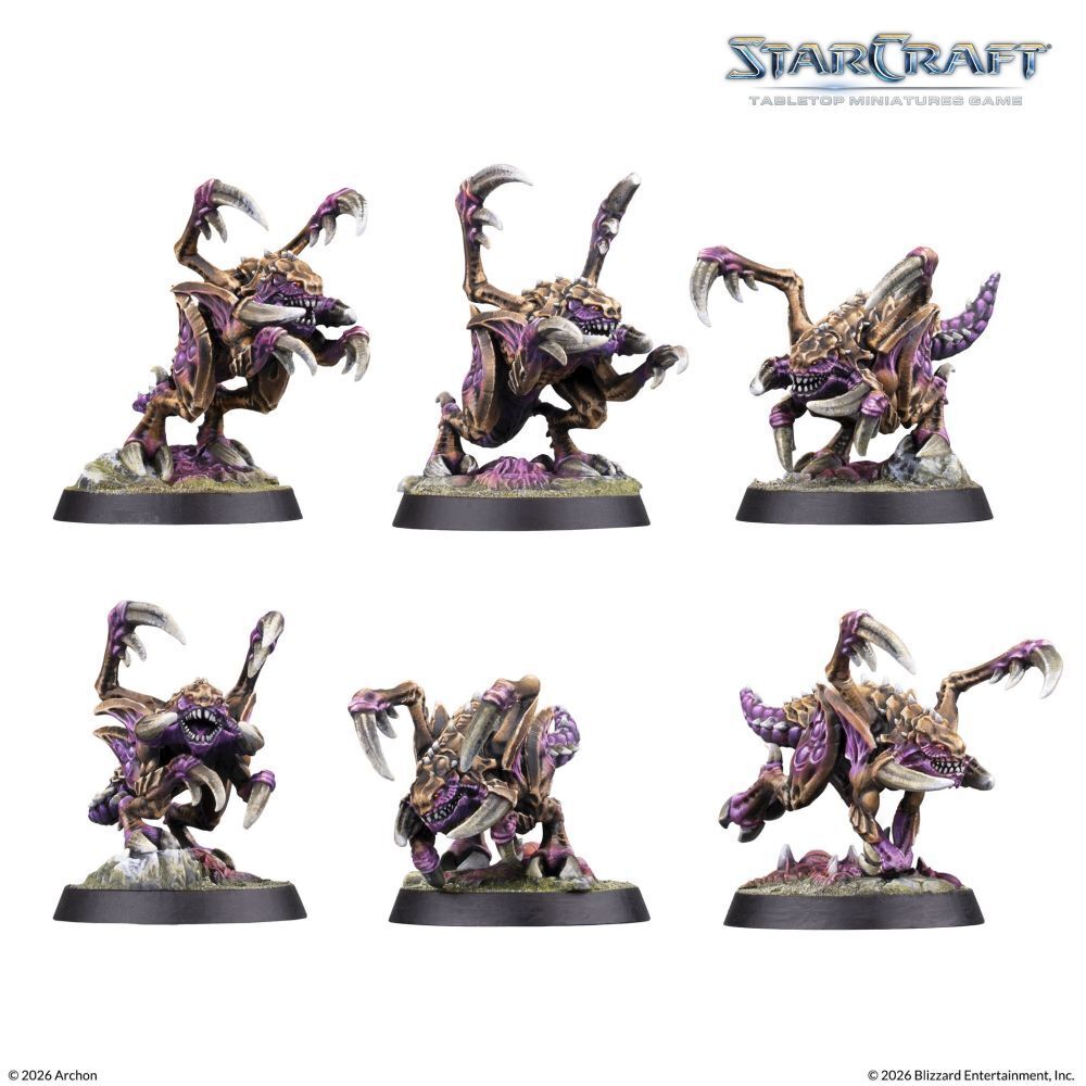 Starcraft Tabletop Miniatures Game: Zerg - Zergling - Expansion Set