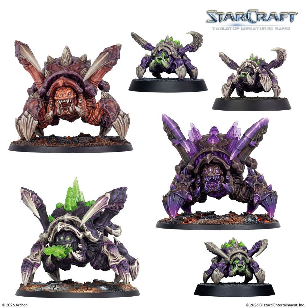 Starcraft Tabletop Miniatures Game: Zerg - Roach - Expansion Set