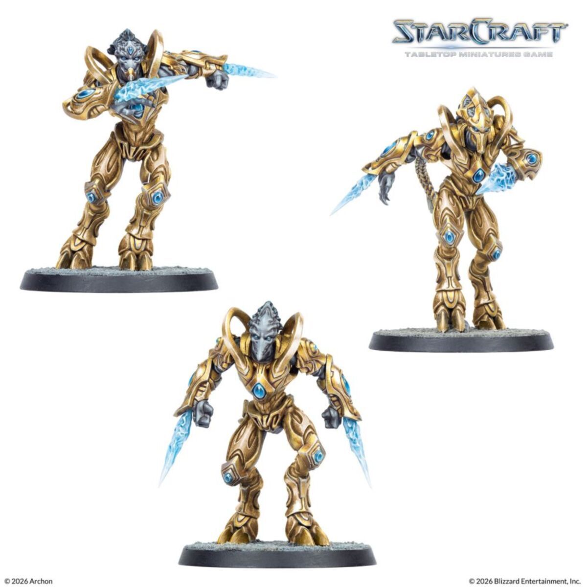 Starcraft Tabletop Miniatures Game: Protoss - Zealot - Expansion Set