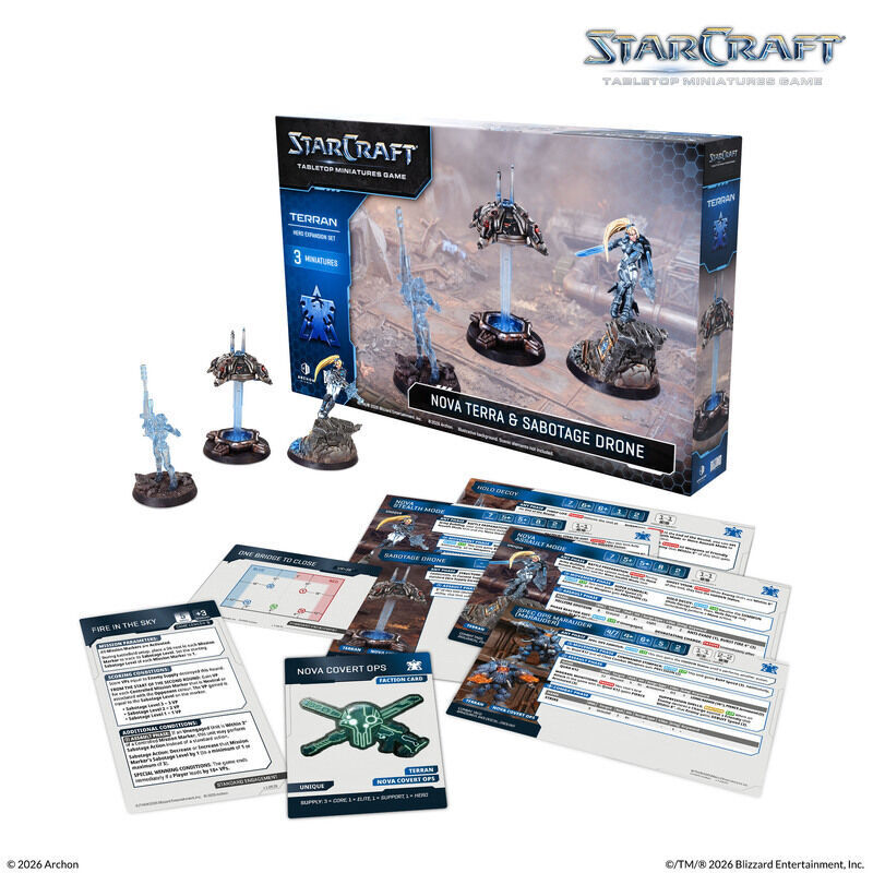 Starcraft Miniatures Games: Terran - Nova Terra