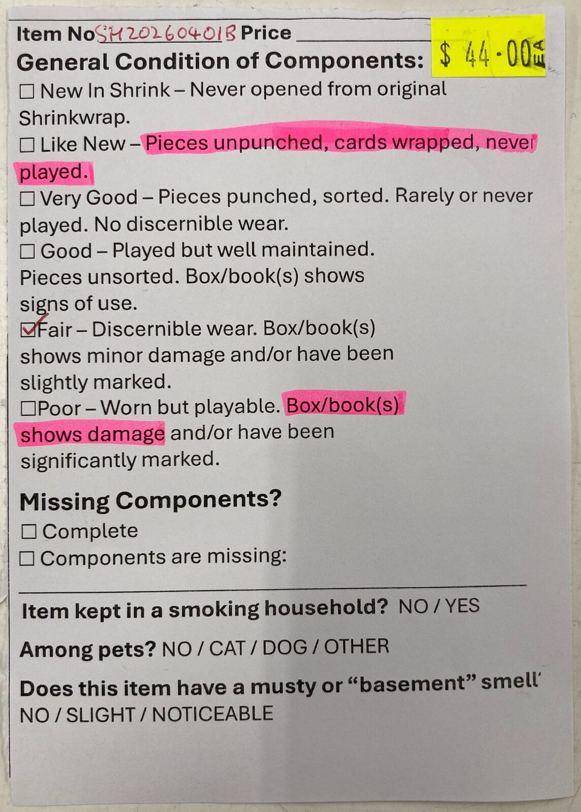 Warhammer Fantasy Roleplay 4th Edition Starter Set (Second Hand)