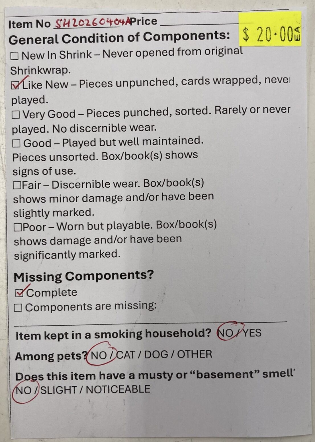 Detective: A Modern Crime Board Game (Second Hand)