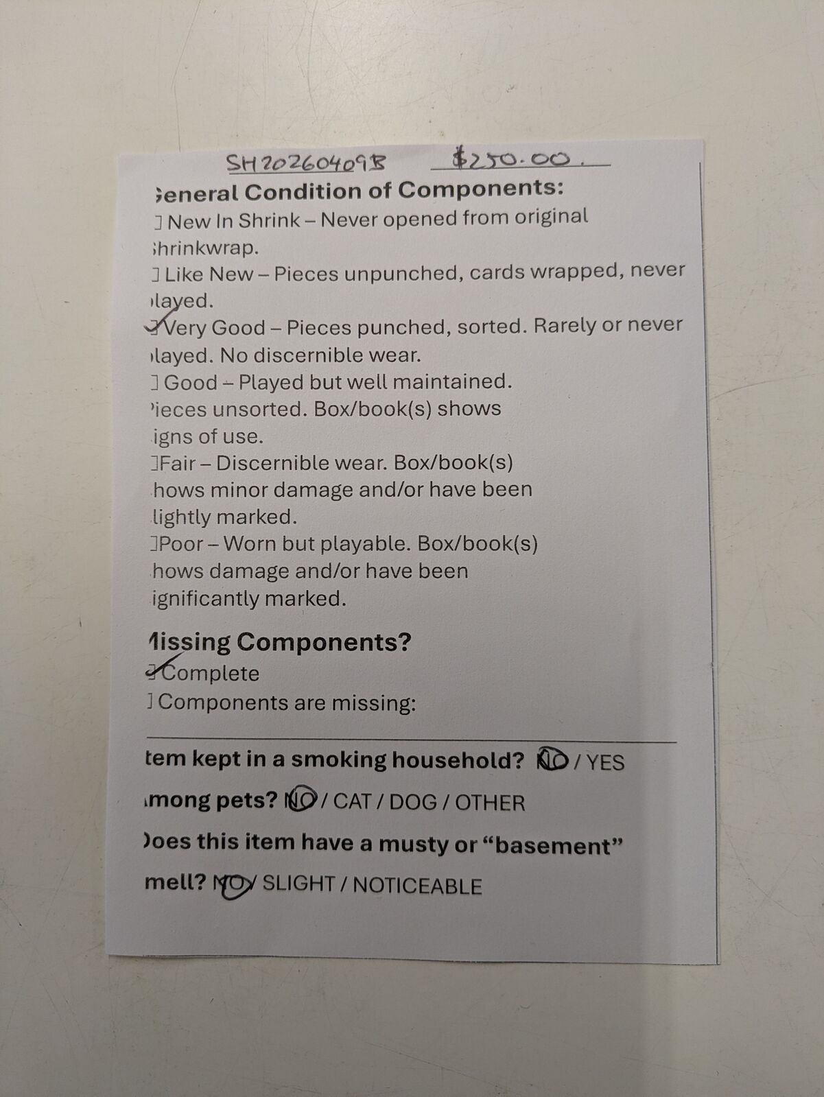 [Second Hand] 7th Continent Game & All Expansions