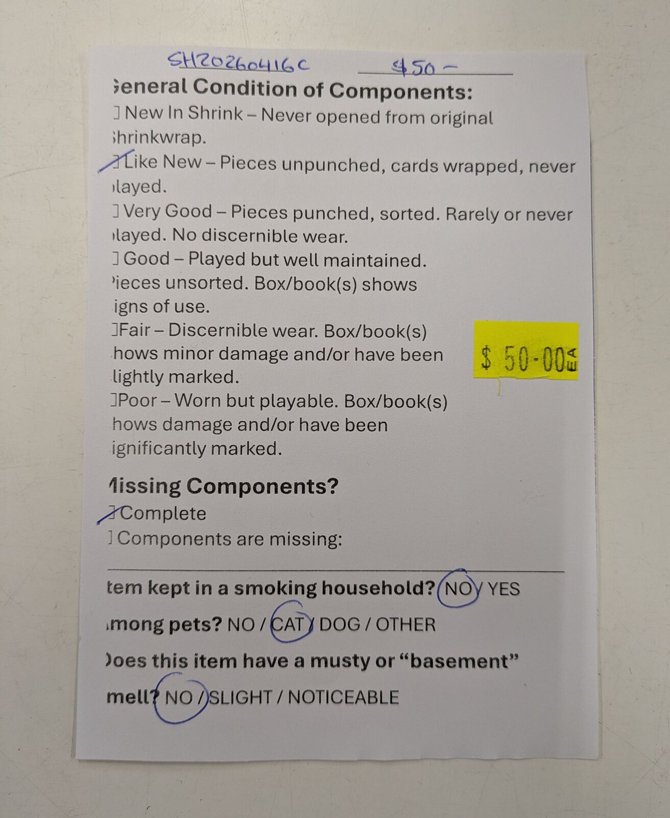 [Second Hand] Midnight: Legacy of Darkness RPG