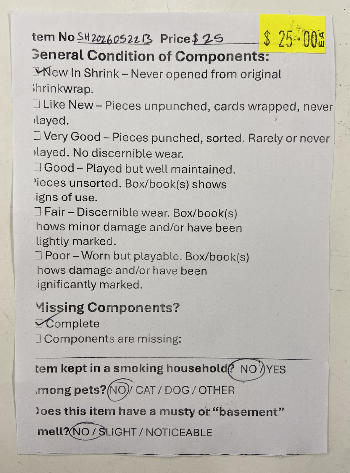Carry on (second hand)