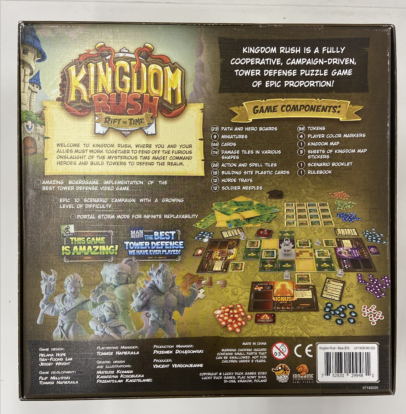 Kingdom Rush - kickstarter complete set (second hand)