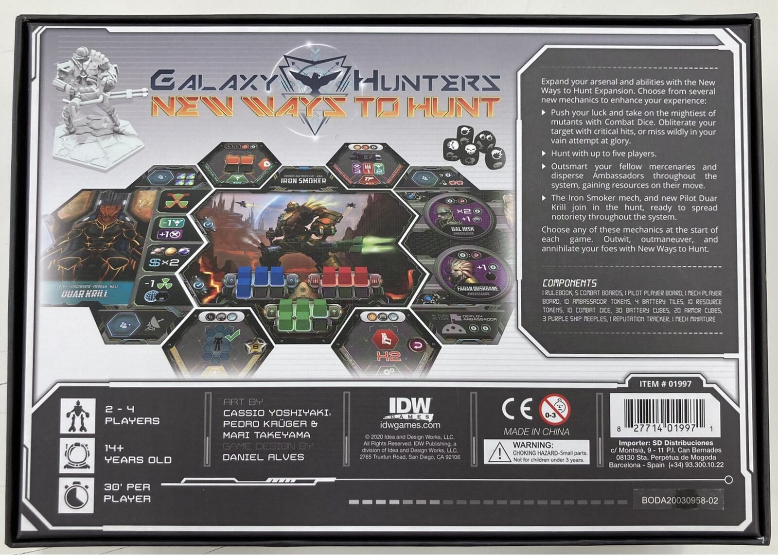 Galaxy Hunters Kickstarter Bundle (Second Hand)