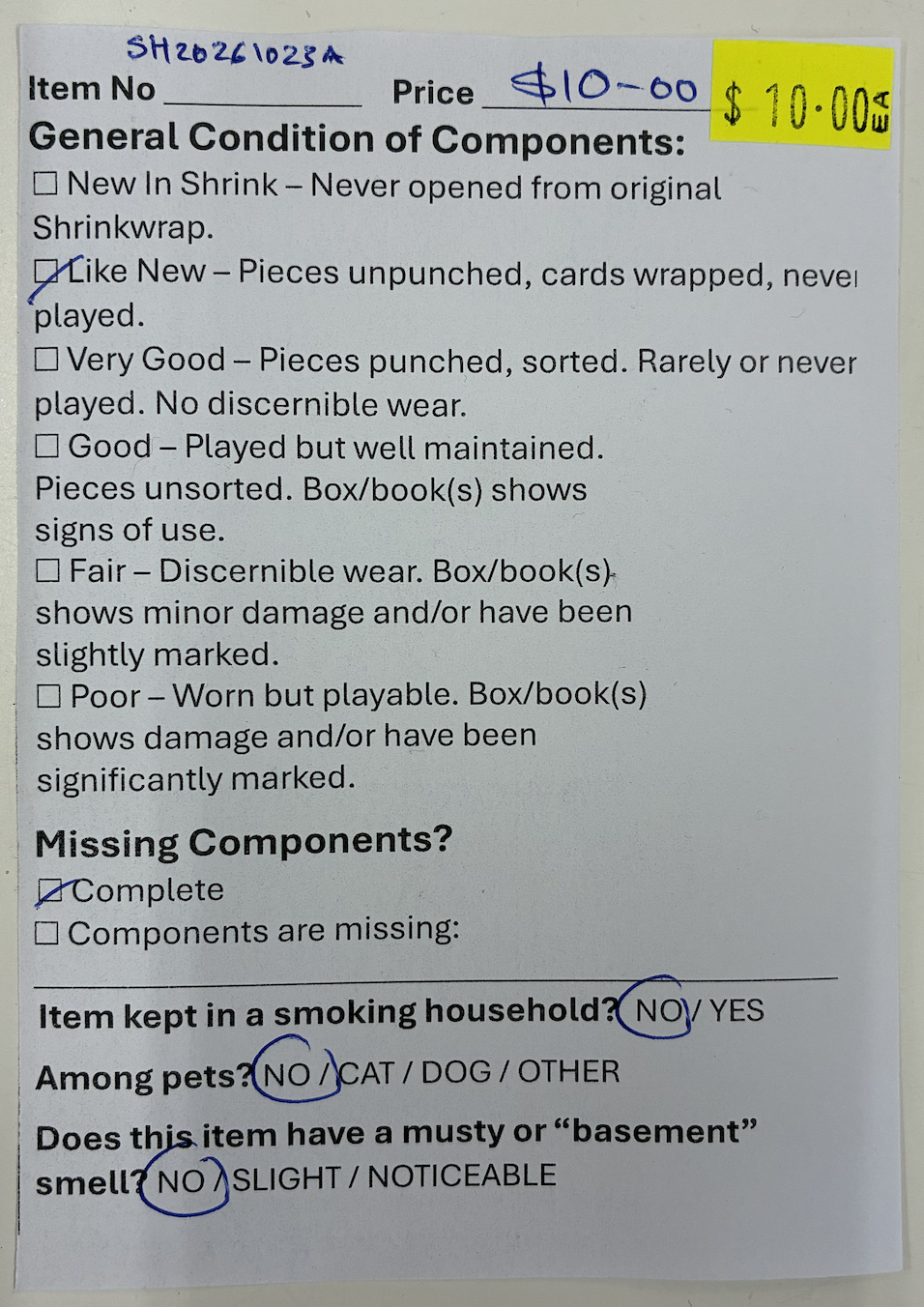 Squid Game (Second Hand)